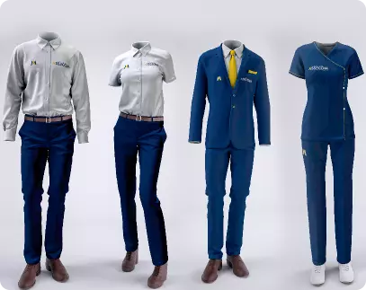 Identidade de uniformes | Agência WeCan Publicidade